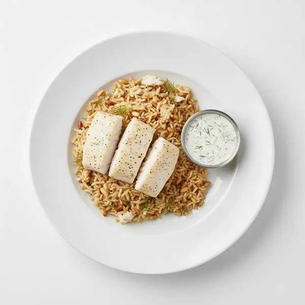 Lemon and Dill Coastal Fish Sayadieh